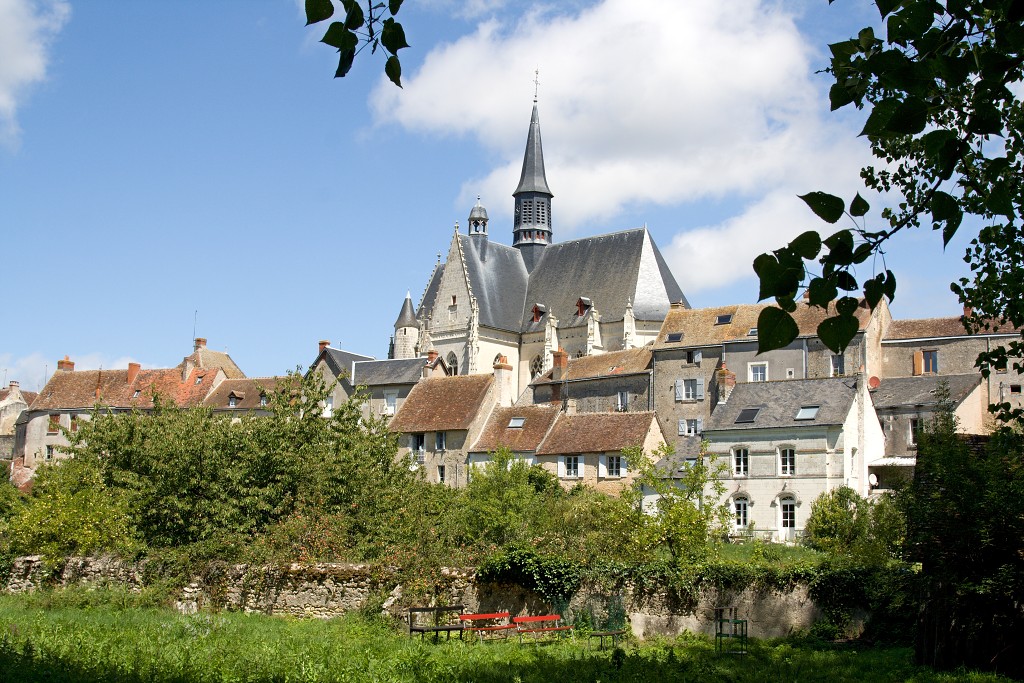 Montrésor Montresor Frankrijk Les Plus Beaux Villages de france Indre Loire departement Indre-et-Loire Touraine Centre chateau kasteel kerk eglise